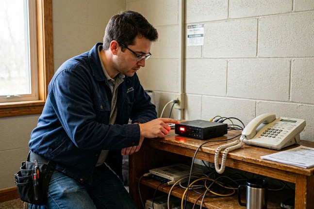 tecnico del router che non funziona